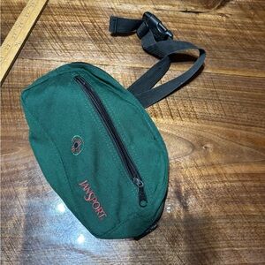 JanSport Forest Green Belt Bag